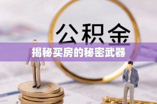 改则揭秘买房的秘密武器