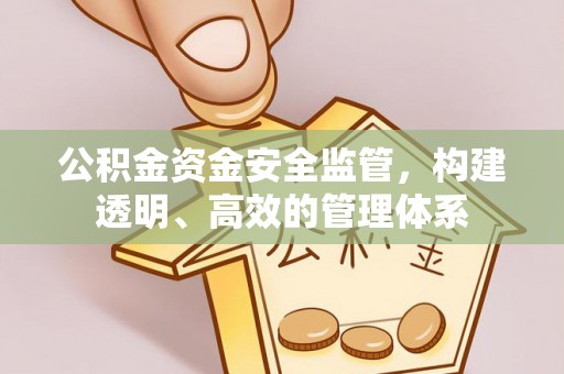 改则公积金资金安全监管，构建透明、高效的管理体系