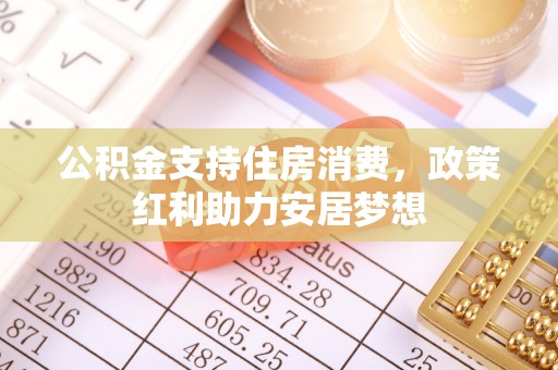改则公积金支持住房消费，政策红利助力安居梦想